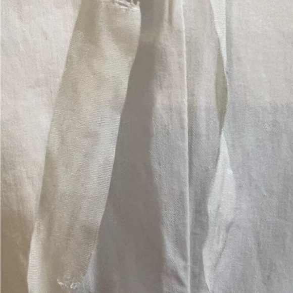 AUTHENTIC PRADA WHITE DRESS MIDI Sheath COTTON SIZE 42  US 4/6 Rushed Accent - Picture 10 of 11